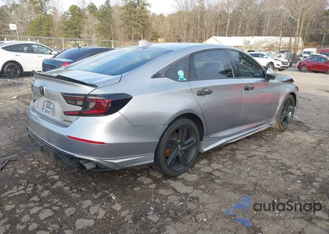 2020 Honda Accord Sport из США, поврежденный, VIN 1HGCV1F31LA084058